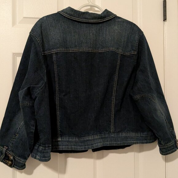 Lane Bryant Venezia denim jacket size 26/28 - Picture 4 of 6